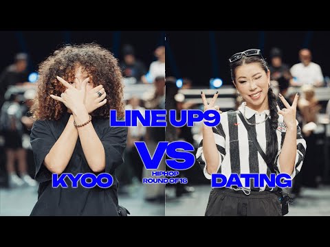 K-YOO(FR) vs DATING(CN)ㅣHIPHOP Round of 16 - 2 ㅣ2024 LINE UP SEASON 9