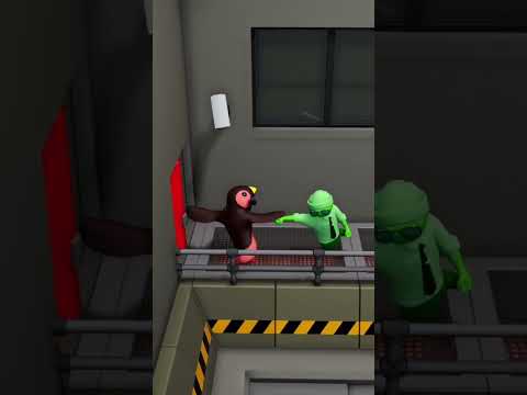 Gang Beasts Secret Area! 🤯 #gangbeasts #gaming #gangbeastsfunnymoments