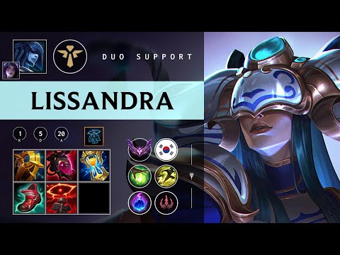 Lissandra Support vs Alistar - KR Master Patch 26.01