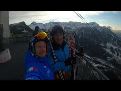 Spumeggiante la terza……Chiesa in Valmalenco  26/12/22 ⛷🎿❄️
