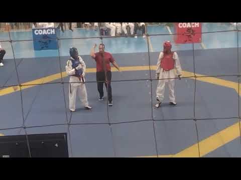Taekwondo indiara-goias Campeonato Brasileiro Centro Oeste 2026 atleta Maycon César Aguiar azul