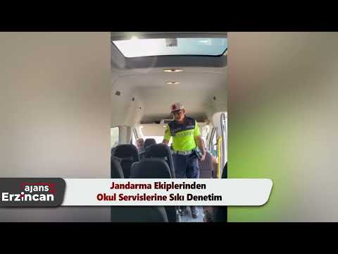 Jandarma Ekiplerinden Okul Servislerine Sıkı Denetim