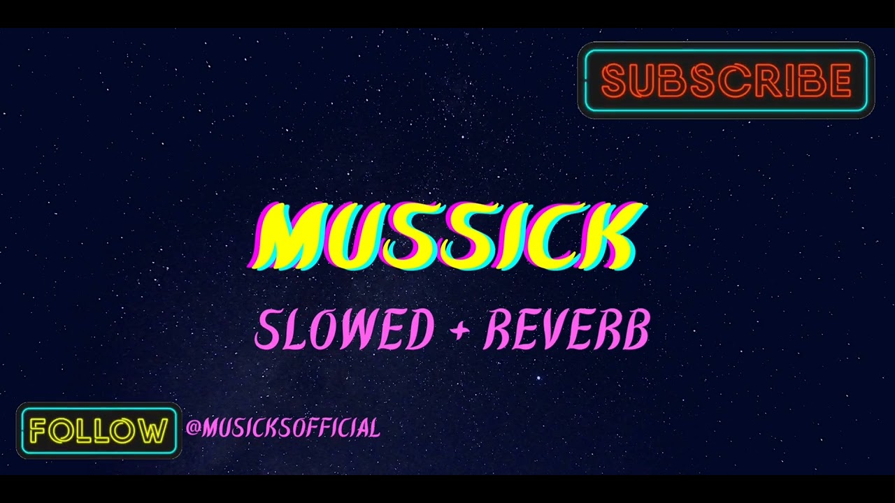 No Love - Shubh (SLOWED + REVERB)