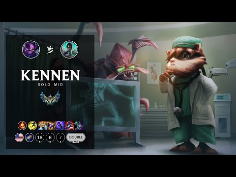 Kennen Mid vs Karma - NA Challenger Patch 12.6