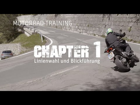 Motorrad Training - Richtig und sicher Motorradfahren Teil 1: Blicktechnik Linienwahl ver2