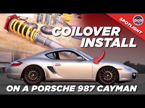 How to install coilovers on a Porsche 987 Cayman | PCA Spotlight