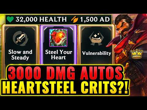34K Max HP Graves: Broken Heartsteel Godroll - 3000 Damage in One Auto | League Arena Gameplay