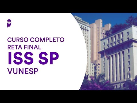 Curso Completo Reta Final ISS SP - VUNESP: Infraestrutura - Prof. André Castro