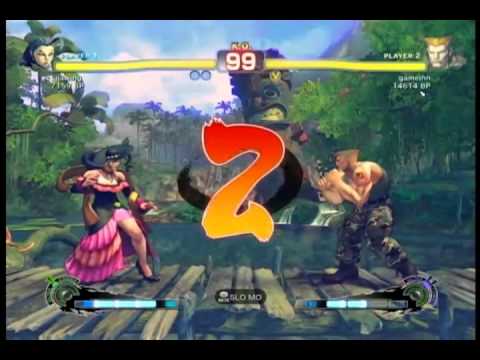 SSF4: Liliwing(Rose) VS gameinn (Guile)