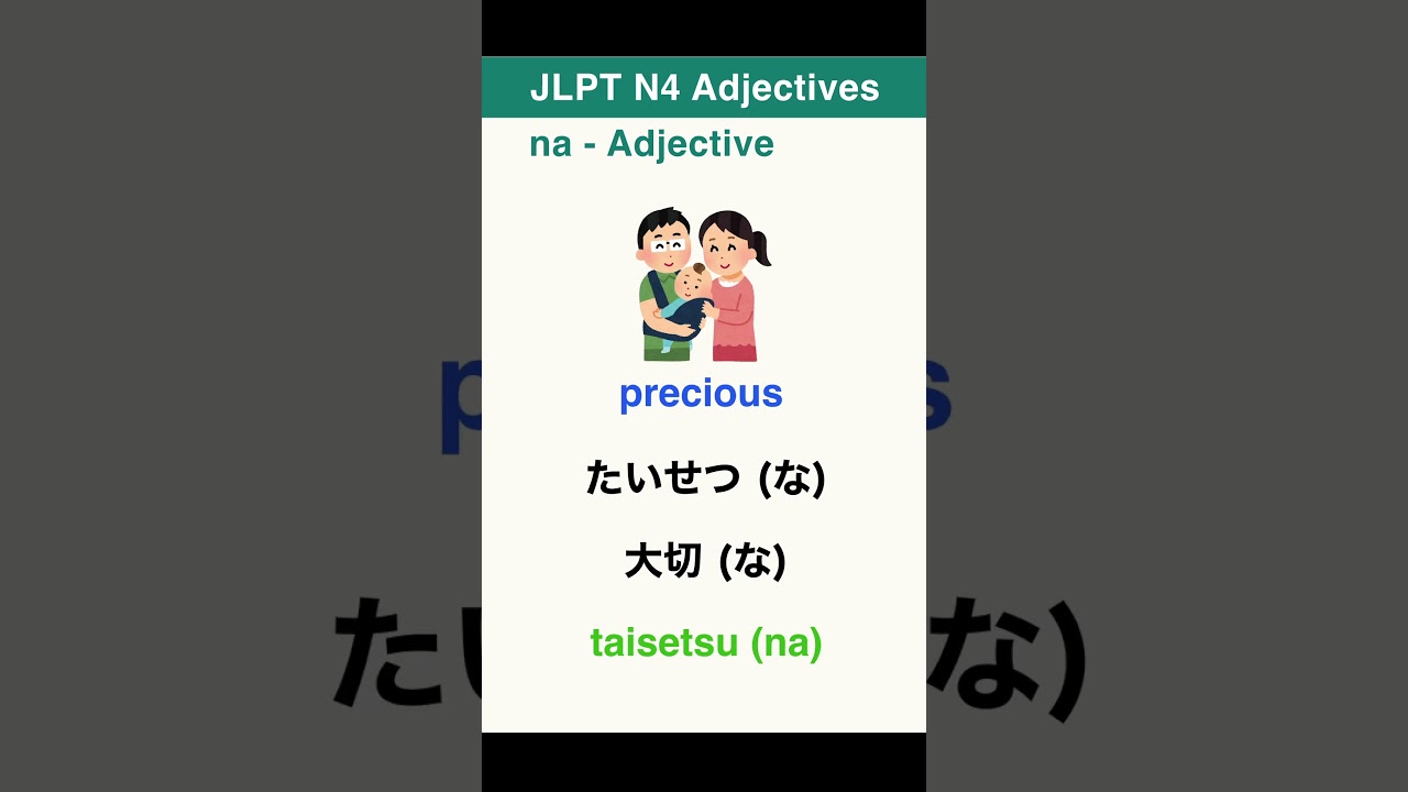 Must-Know N4 na-adjectives #4 #Shorts