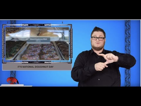 It's national doughnut day (ASL - 11.5.19)