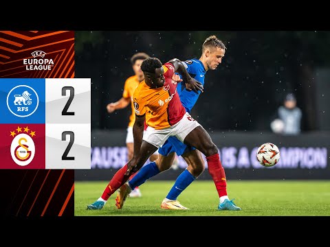 FC RFS 2:2 GALATASARAY | HIGHLIGHTS | LABĀKIE MOMENTI | UEFA EUROPA LEAGUE