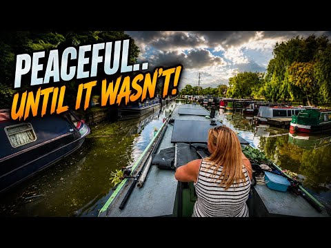 Tiny home living, off grid narrowboat home Ep113