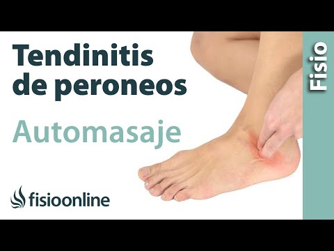 Peroneal tendonitis in the ankle - Self-massage for treatment