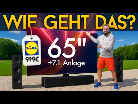 65" Fernseher + 7.1 HiFi zum LIDL Preis? - TCL C7K im Härtetest!