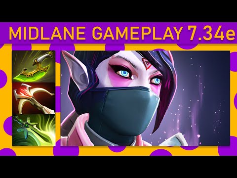 ✨bzm Templar Assassin 81% Kill participation! Mid Gameplay - Dota 2 Top MMR