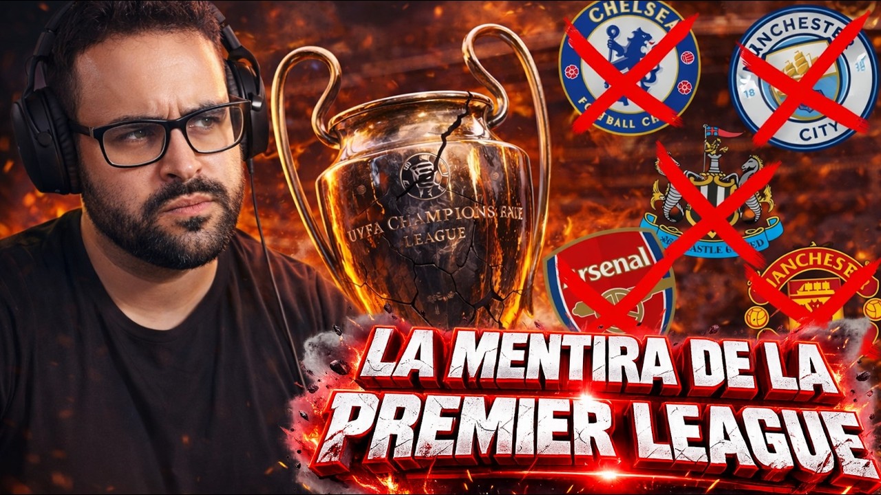 La MENTIRA de la PREMIER LEAGUE ¡FRACASO en la CHAMPIONS!