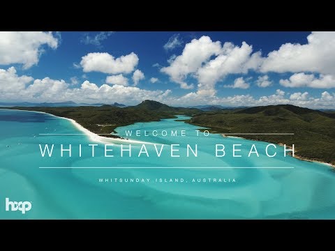 Whitehaven Beach at Whitsundays: An Aerial View of Australia's Turquoise Waters 🏝️🚁🇦🇺