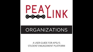 PL User Tutorial   Organizations