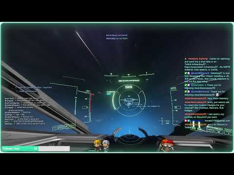 Installing a JS-300 on the Pisces, then bounty missions to test out the new setup.