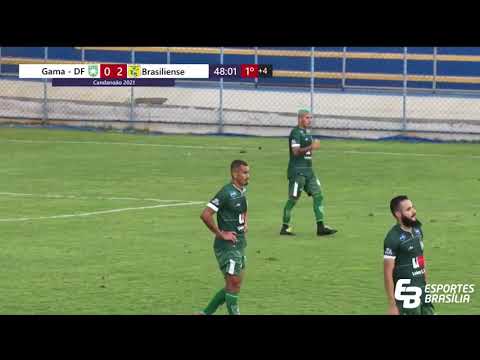 Gols - Gama 0x3 Brasiliense - Candangão 2021