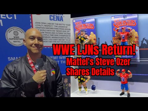 WWE LJNs Return at San Diego Comic-Con 2025: Mattel's Steve Ozer Shares Details