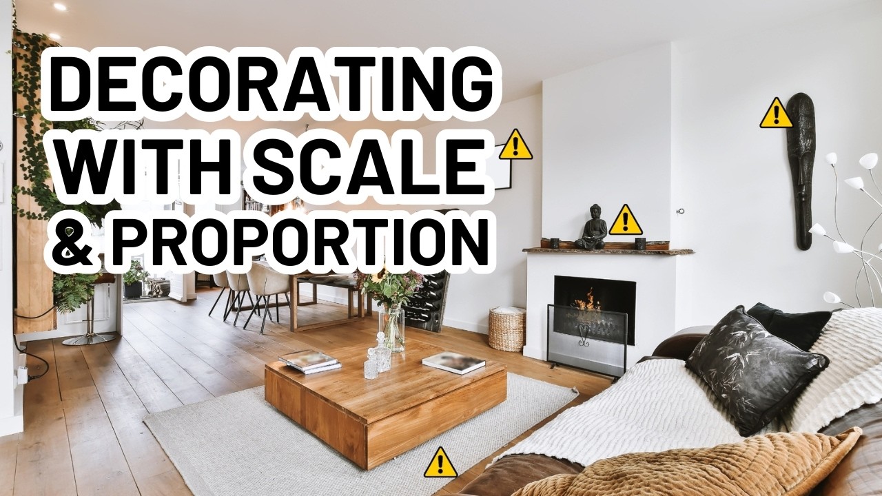 SCALE AND PROPORTION IN INTERIOR DESIGN - Home Decorating Tips