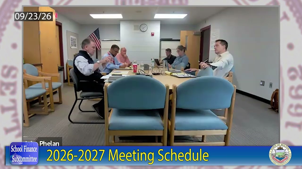 From the School Committee