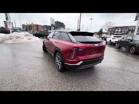 2026 Cadillac OPTIQ 4dr Sport in Red for sale at Boyer Pickering Chevrolet Cadillac Buick GMC Ltd. in Pickering, ON