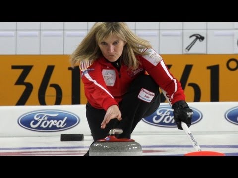 CURLING:World Women's Chp 2013 - Draw 8 USA-CAN