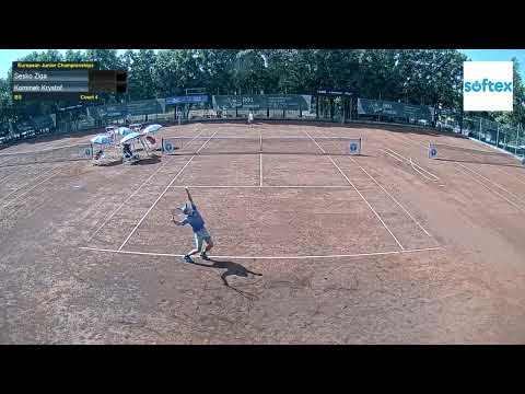 Court 4 - 20.7.2022 - European Junior Championships U14_TK Most