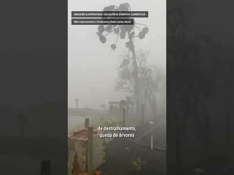 Ciclone-bomba coloca Santa Catarina em alerta para temporais