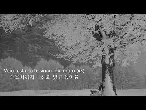 Alida Chelli - Amore Mio(=Sinno Me Moro) (알리다 겔리- 나의 사랑, 죽도록 사랑해서)(1959) 한글자막