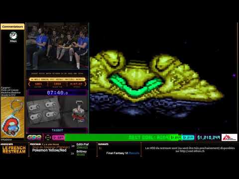 TASBot plays Super Metroid en 7:41 (0% While Running Past Audible Invisible Animals) [SGDQ2018]