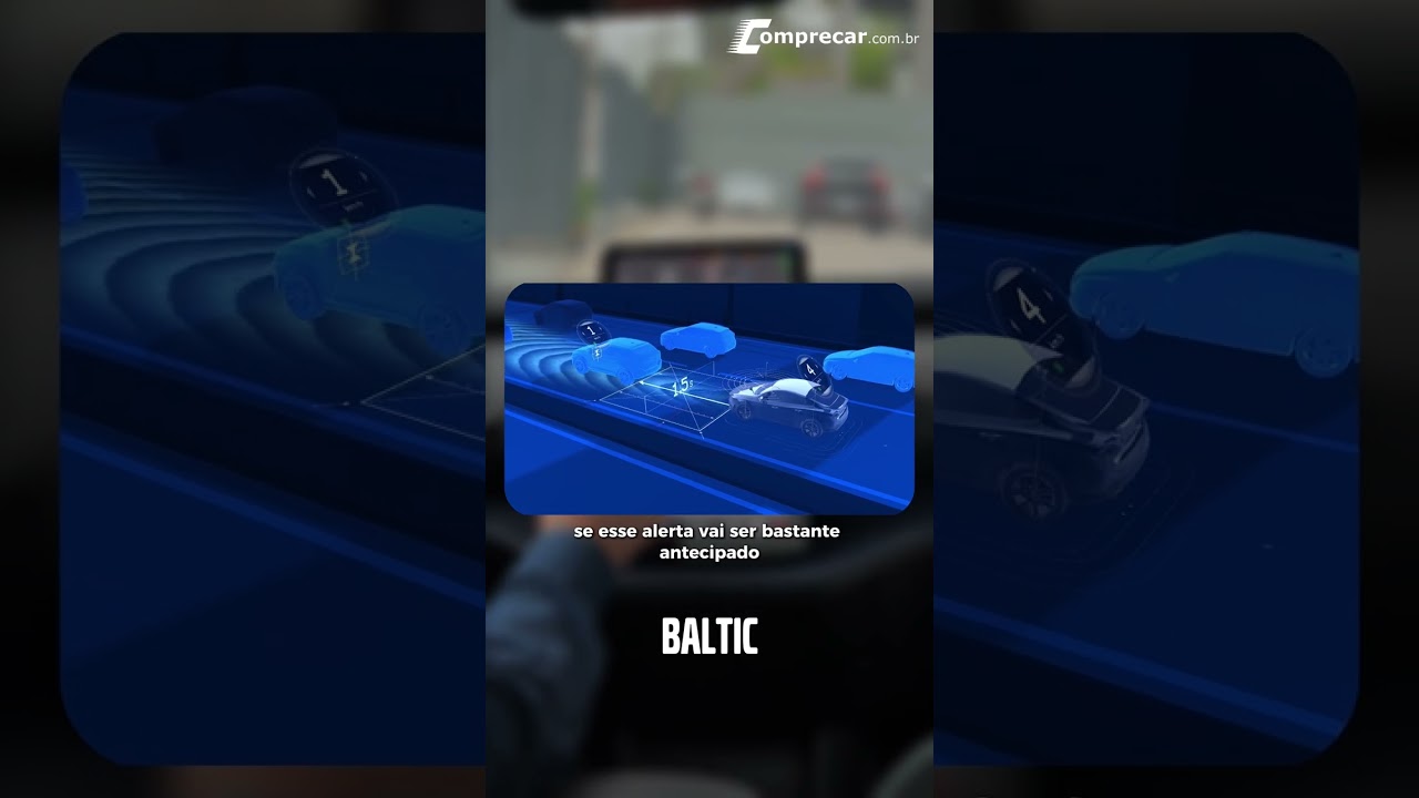 O Volvo EX30 com menu avançado.