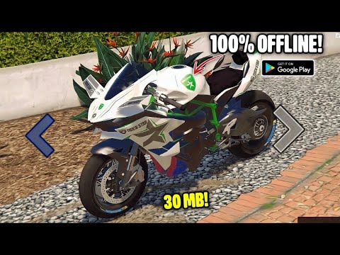 Ada Ninja H2R Cuma 30 Mb! Game Balap Road race OFFLINE Bisa Modifikasi Di Android