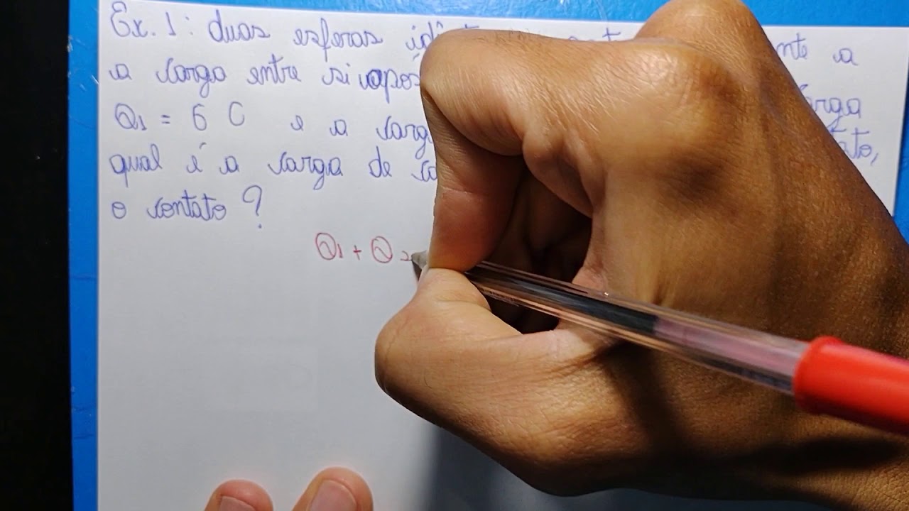 Física - Princípio da Conservação das Cargas Elétricas