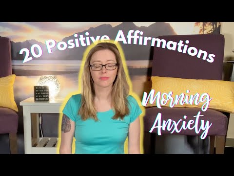 Cope with Morning Anxiety #WithMe | 20 Positive Affirmations for Teens