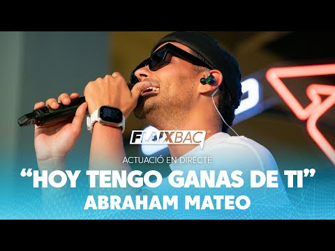 'Hoy Tengo Ganas De Ti' Acústic Abraham Mateo | INTIMATE FLAIXBAC