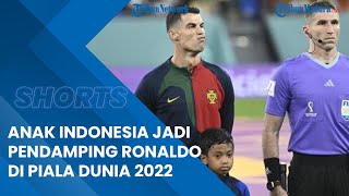Sosok Ulul Albab El Ibrahim, Bocah Indonesia yang Jadi Pendamping Ronaldo di Piala Dunia 2022
