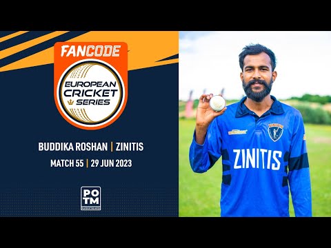 POTM: B.Roshan - ZIN vs ACCB | Highlights | FanCode ECS Romania | 29 June 2023 | ECS23.529