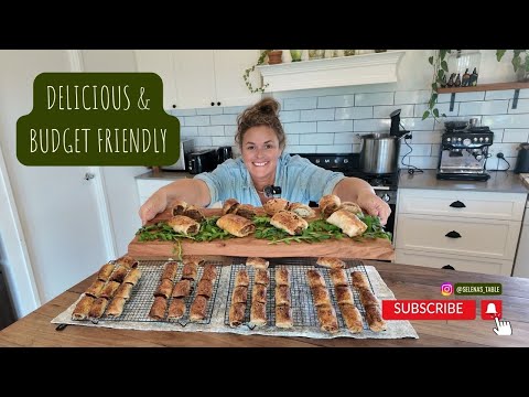 4 ULTIMATE sausage roll recipes- you will want to try. Budget friendly and delicious