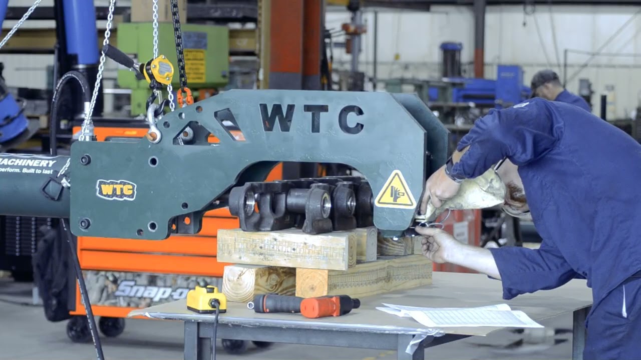 WTC Machinery - Portable Pin Press How to