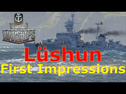World of Warships- Lüshun First Impressions: God Tier DPM
