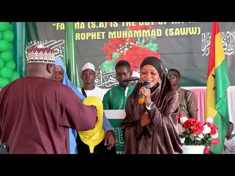 Full video: my performance at the Mawlid of Sayyida Fatima (sa) in Tamale.