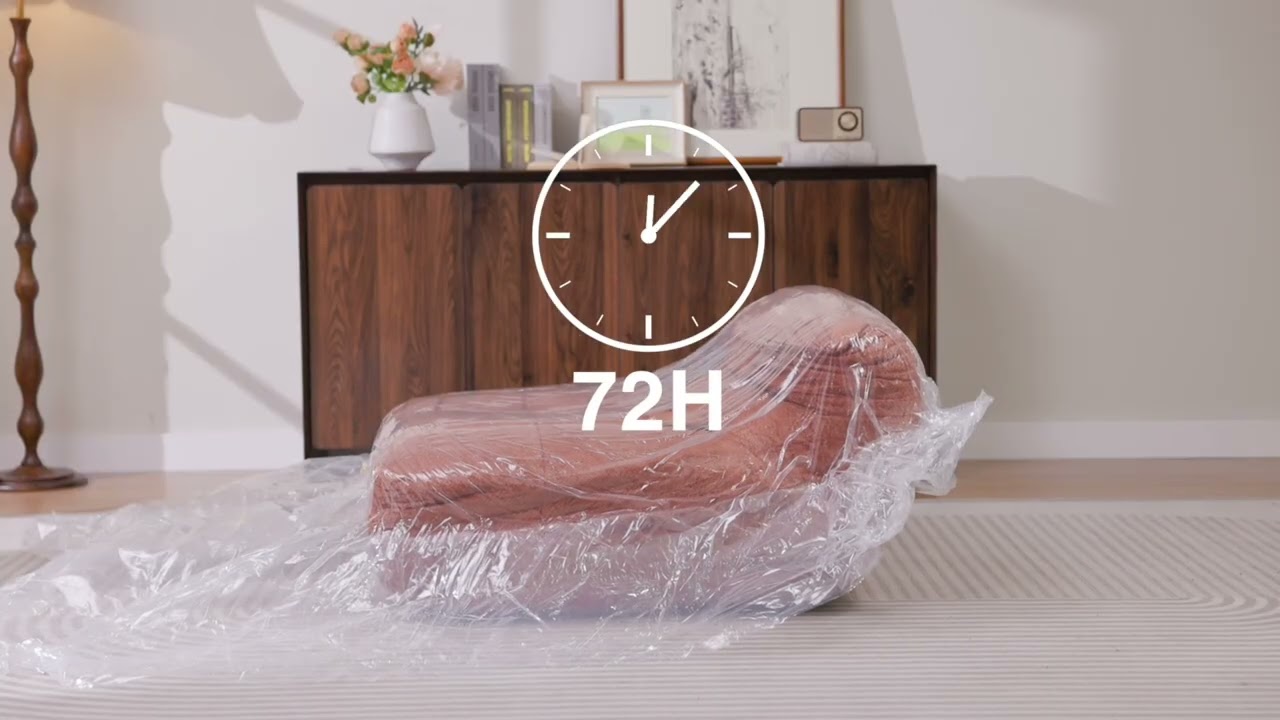 Video Alba - Chauffeuse compress&eacute;e 1 place en tissu
