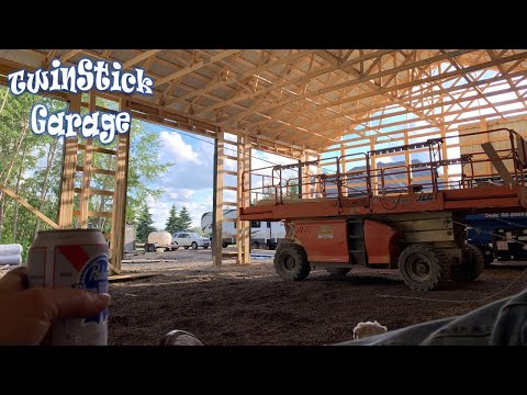 Building a 40’x60' Shop in 4 Days