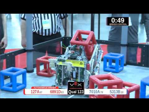 2015 VRC Engr Q123 - 127A 6891D vs 7010A 5313B - 29 to 42 - VEX Worlds 2015 - Engineering Division
