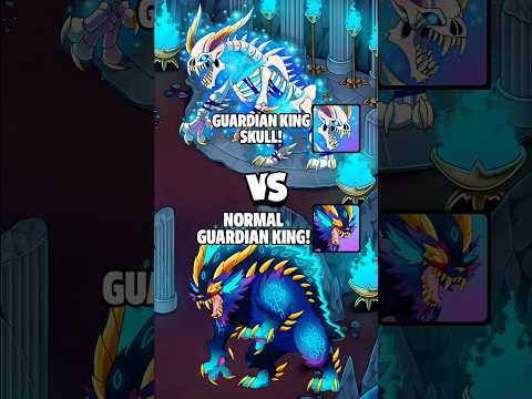 Guardian King Skill vs Guardian skull king Skill battle in dynamons world#dynamon#gaming#dynamons2