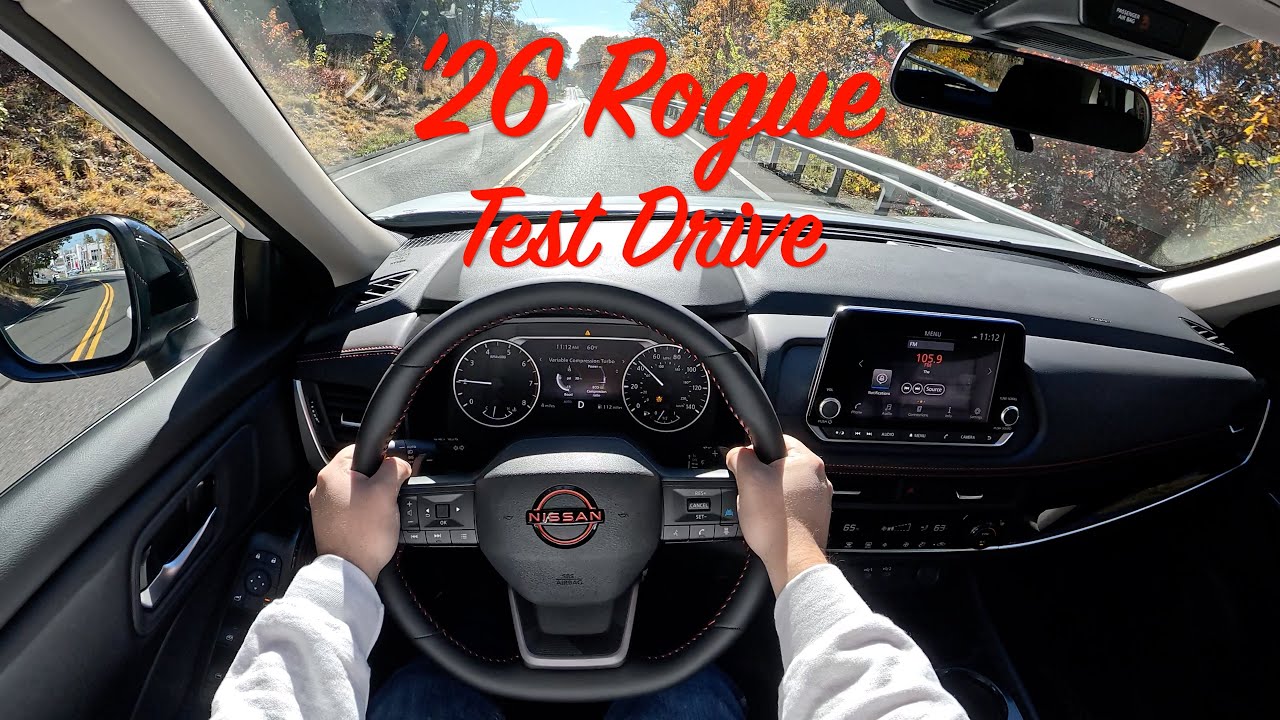 2026 Nissan Rogue - POV Test Drive